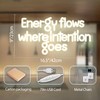 Energy Flows Where Intention Goes Neon Sign – Warm White