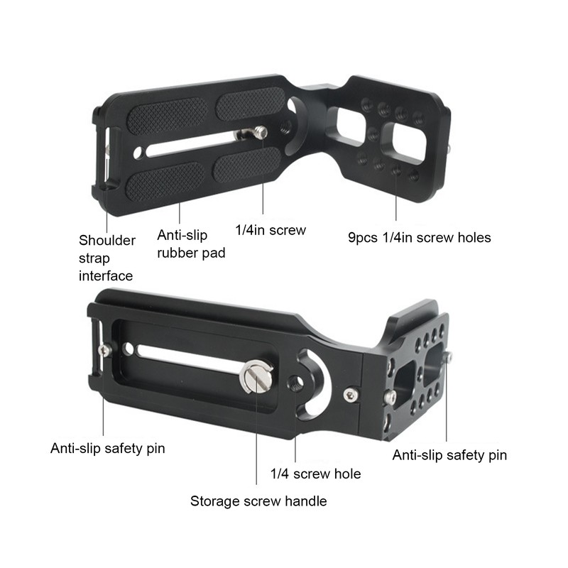 L13050 Aluminum Alloy Camera LShape Bracket Vertical Shooting Quick Release