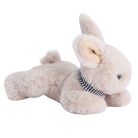 Dilly dudu Beige Bunny Rabbit Stuffed Animal Plush Toy Best Gifts 8-Inch