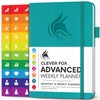 Clever Fox Advanced Weekly Planner – Undated Life Goal Planner