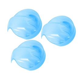 IWOWHERO Nail Art Manicure Care Soak Bowls 3pcs Nail Gel Remover Bowl Cuticle Softening Tool Random Color