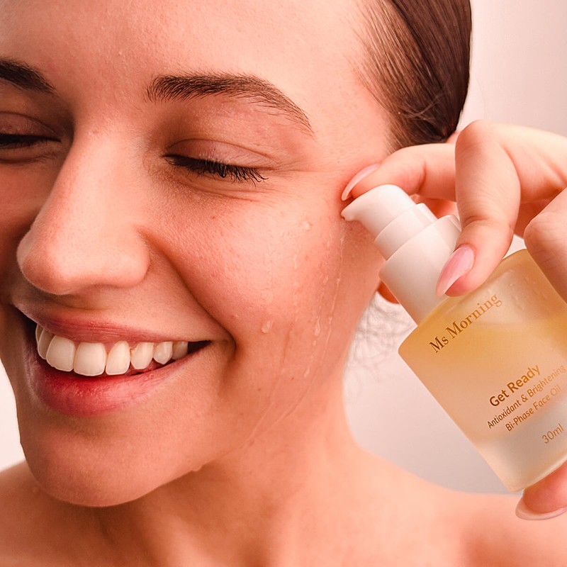 Ms Morning Get Ready Antioxidant & Brightening Bi-Phase Face Oil,