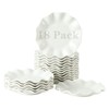 TAMAYKIM 18 Pieces 6 Inch Porcelain Dinner Plates, Small Dessert