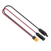 ZkeeShop Solar to XT60 Charge Extension Cable 25FT 12AWG XT60