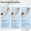 Duogalia Fiber Optic Stripper 3 Port Hole Fiber Optic Stripping