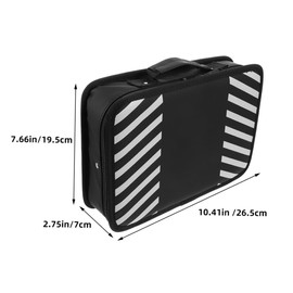 Ipetboom Lightweight Hairdressing Tool Bag for Salon Use Canvas Organizer for Scissors Combs and Clippers Professional Barber Bag for Stylists Small for Easy Travel and Storage