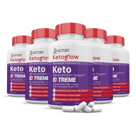 (5 Pack) Keto Glow Keto ACV Extreme Pills 1675MG Keto Support Blend Alternative to KetoGlow Keto Gummies Includes Apple Cider Vinegar Extra Virgin Olive Oil Powder Green Tea Leaf 300 Capsules