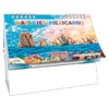 CALENDARIO DE ESCRITORIO 2026 CON BASE DE VINIL BLANCA Y