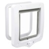Trixie 2-Way Cat Flap, White, 390 g