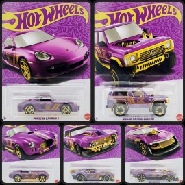 Hot Wheels - 2025 Pearl & Chrome 57th Anniversary Mix 2 (5 Cars, No Chase)