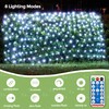 WBao Solar Christmas Net Lights, 360LED 11.5ft x 6.9ft Christmas