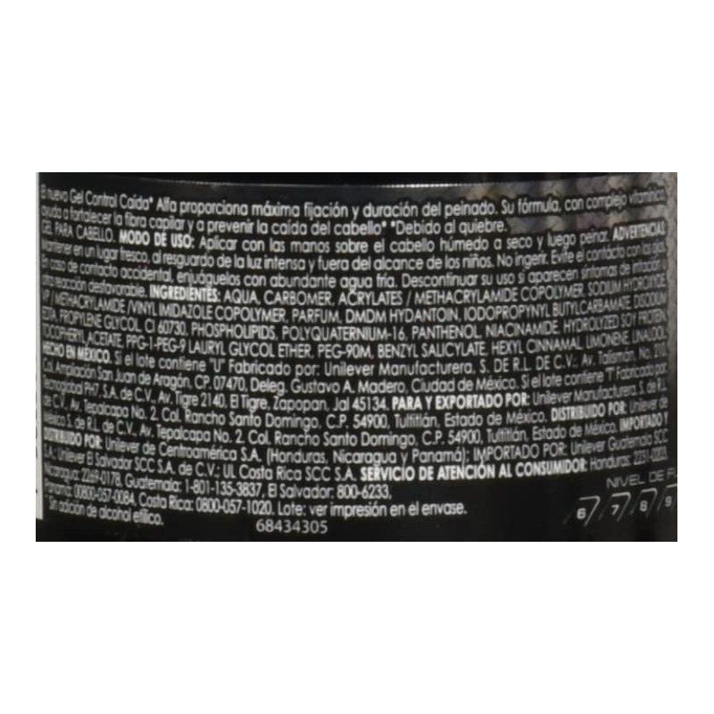 EGO FOR MEN Gel Control Caida 200ml