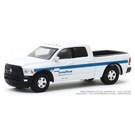 Greenlight 41100-F Running on Empty Series 10-2018 Ram 2500 - Goodyear Commercial Tire & Service Centers 1/64 Scale
