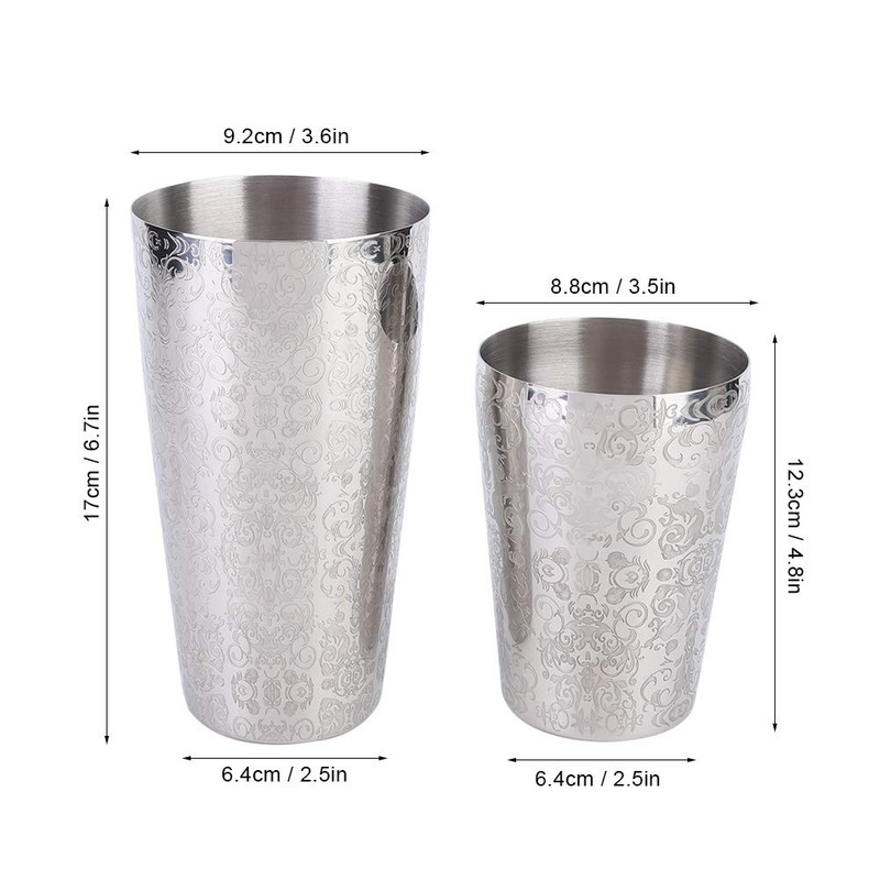 Tiki Boston Shaker, Shaker, 18 x 10 x 10 cm,