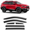 Voron Glass Tape-on Extra Durable Rain Guards for Jeep Cherokee