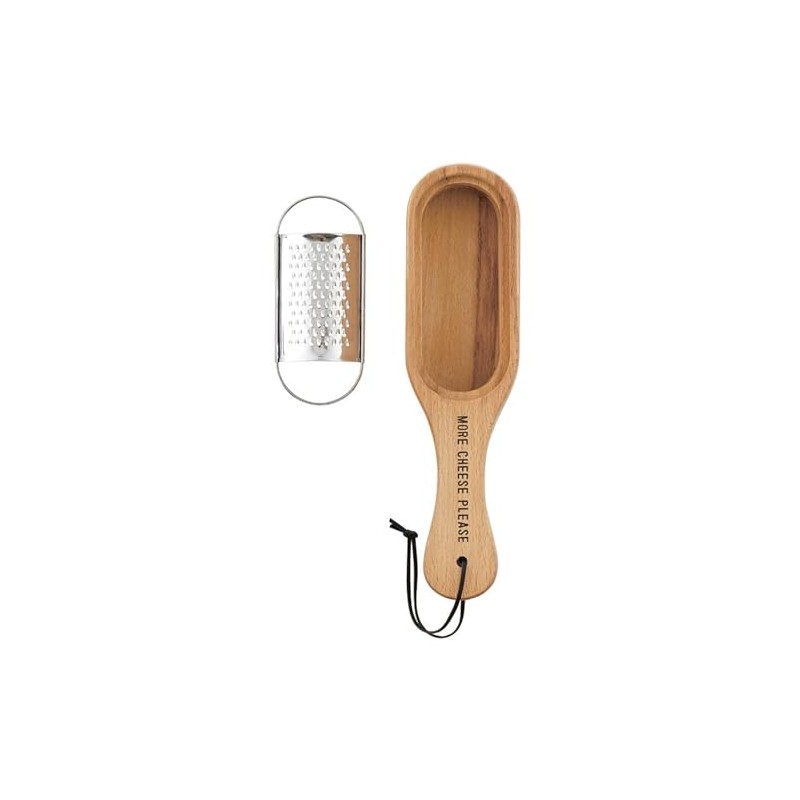 Santa Barbara Design Studio Handheld Wooden Cheese Grater with Removeable