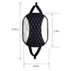 KHGUZ Car Headrest Cover, Soft Leather Dirt-Proof Vehicle Seat Head
