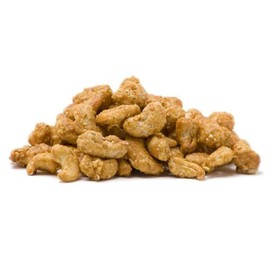 Cinnamon Flavored Toffee Covered Cashews by It's Delish, 4 lbs Bulk