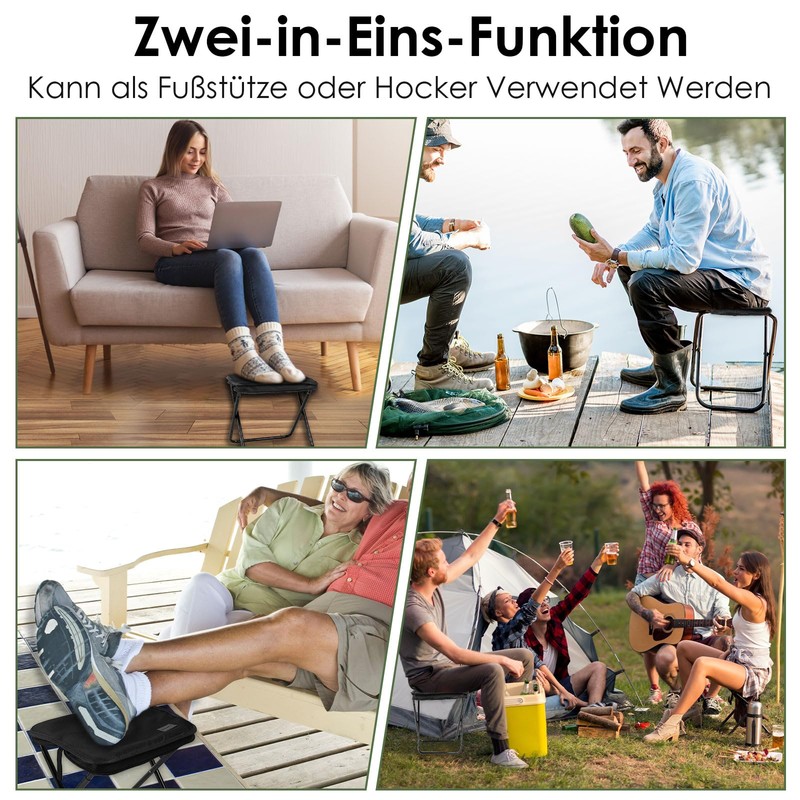 MOONCY Campinghocker, Grün