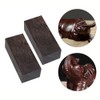 Ebony Block Ebony Blank Ebony Block Craft DIY Material Handle