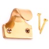 Solid Brass Sash Window Lifts with Screws Traditional Victorian Polished