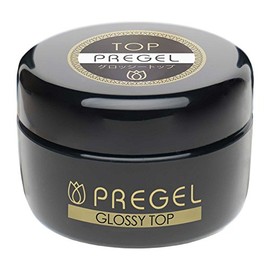 PRE GEL GLOSSY TOP, 0.5 oz (15 g), UV/LED Compatible