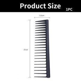Wide Tooth Detangling Comb with Air Cushion - Gentle Hair Styling & Scalp Massage Brush for Wet/Dry Hair