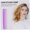 FOMIYES 5pcs Wide Tooth Hair Styling Comb Detangle Brush for