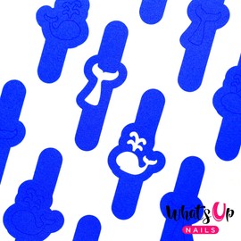 Whats Up Nails - Whales & Tales Vinyl Stencils for Nail Art Design (2 Sheets, 40 Stencils Total)