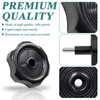 LhyBtm 6 Packs 20345 RV Window Crank Handle Knobs RV
