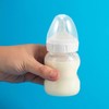 Kichvoe 3pcs Transparent Bottle Caps Replacement Feeding Bottle Lids Leak