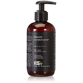 KIS Green Smooth Conditioner 250 ml Dry & Frizzy Hair 100% Vegan Formula Sulphate Free with Soothing Orange Oil