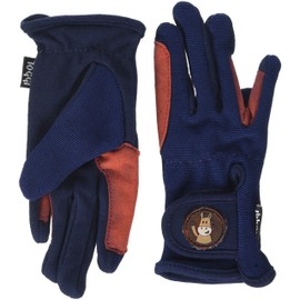 Toggi Kids Medal Gloves Riding Pants - Navy, Large