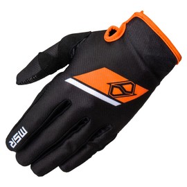MSR Axxis Range MTB Mountain Bike Dirt Bike Motocross MX BMX Outdoor Sports ATV UTV Powersports Riding Gloves for Men and Women Medium Orange