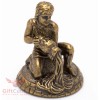 Solid Brass Amber Figurine Aquarius Astrology Zodiac sign Horoscope IronWork