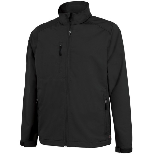 Charles River Apparel Men's Axis Soft Shell Jacket, Black, XL
