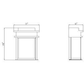 Design House Fairview Integrated LED Wall Sconce, Oil Rubbed Bronze, 180364