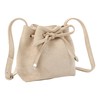 Women's Mini Bucket Cross body Bags Drawstring Shoulder Hobo Bags