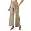Arolina Women's Stretchy Wide Leg Palazzo Lounge Pants with Pockets