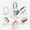 AUSOMTEK Beard Tweezers, Beard Tweezers, Hair Tweezers, Stainless Steel, Thin