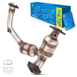 PHILTOP Catalytic Converter Kit Compatible with Ford 2001-2005 Explorer Sport Trac 4.0L, 2001-2003 Ranger 4.0L, 2001-2003 Explorer Sport 4.0L Catalytic Converter for 50202, 641178(EPA Compliant)