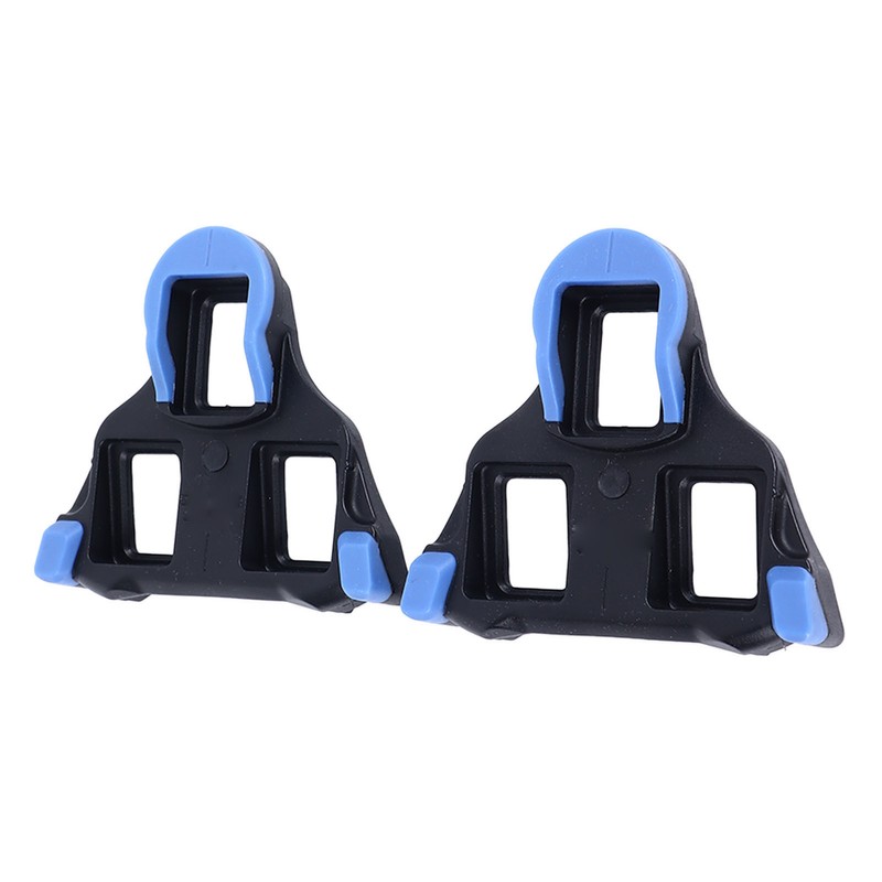 Bicycle Cleats Enhance Stability Grip Foot Pedal Self Locking Tabs