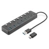 DIGITUS USB Hub - 7 Ports - USB 3.0 -