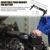 Adjustable Battery Hold-Down Kit with 10.6 Inch J-Bolt
