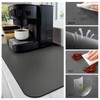 Dish Drying Mat, Diatomaceous Earth, Dishes, Water Absorbing Mat, Soft,
