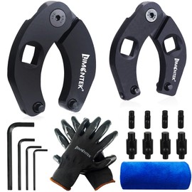 limontek Gland Nut Wrench, Hydraulic Cylinder Spanner Wrench Adjustable of 2 with Pins & Allen Wrenches for Farm & Construction Equipment