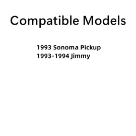 NAGD Fit 1993-1994 GMC Jimmy 1993 Sonoma Passenger Right Front Door Window Glass