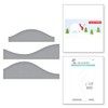 Spellbinders Color Block Scenic Scape Tis The Season Collection Metal