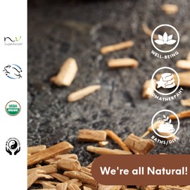 NV Superfoods Organic Cedarwood Essential Oil - 1 Fl Oz - USDA Certified Organic, Non-GMO,Pure & Natural, Therapeutic Grade Oil for Diffuser, Skin & Hair Care as Well as Home Essentials