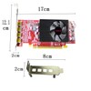 Xynsviu Radeon HD 6570 2G GPU Support 4 Monitor Mini-DisplayPort